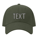 Custom Dark Green Light Green Hat