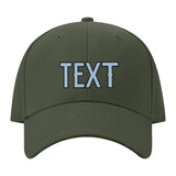 Custom Dark Green Dark Grey Hat