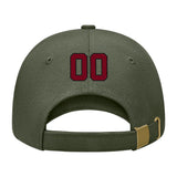 Custom Dark Green Khaki Hat 34B21715