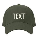 Custom Dark Green Light Purple Hat