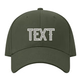 Custom Dark Green Light Green Hat 34B21804