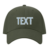 Custom Dark Green Dark Grey Hat