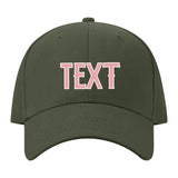 Custom Dark Green Light Emerald Green Hat