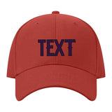 Custom Coral Red Gray Hat 35B21707