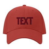 Custom Coral Red Khaki Hat 35B21715