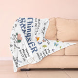 Blanket for Son Gifts, “Things To Remember”, From Parents, Birthday, Graduation, Everyday Encouragement, Inspirational Motivational