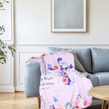 Blanket for Son Gifts, “Every Day God thinks of you, Every hour God looks after you, Every Minute God cares for you, Because every second He loves you”, From Mom Dad, Birthday, Christmas, Graduation, Everyday Encouragement, Inspirational