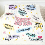 Blanket for Son Gifts, “Sending You a Big Hug”, From Parents, Birthday, Everyday Encouragement, Motivational Inspirational