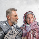 Blanket for Retirement Gifts, “Retirement Rules: Happy Retirement”, From Family Friends, Birthday Christmas Holiday, Inspirational Theme