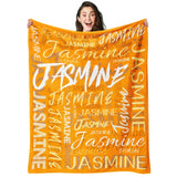 Blanket for Daughter Gifts - Jasmine - From Parents, Birthday, Christmas, Everyday Encouragement, Inspirational