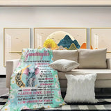 Blanket for Granddaughter Gifts - I’m Proud of You,” From Grandma, Birthday, Christmas, Everyday Encouragement, Inspirational Motivational Blanket