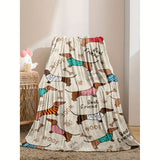 Blanket for Son Gifts, “Best Friend Woof”, From Mom Dad, Birthday Christmas Graduation Everyday Encouragement, Inspirational