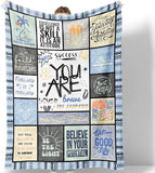 Gifts for Son Blanket, “Daily Reminders”, From Parents, Birthday, Graduation, Everyday Encouragement, Motivational Inspirational