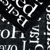 Blanket for Son Gifts, “Dream Joy Hope Blessed Kindness Inspire”, From Mom Dad, Birthday Christmas Graduation, Inspirational Motivational