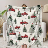 Holiday Gifts Blanket - Spread Joy This Holiday - From Family, Christmas, Holiday, Everyday Encouragement, Inspirational Theme