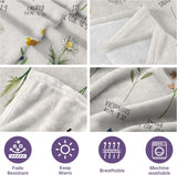 Blanket for Daughter Gifts, “You Are Enough, Loved, Strong, Capable, Never Alone”, From Mom Dad, Birthday, Graduation, Christmas, Inspirational