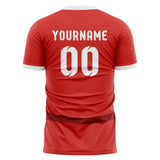 Austria Home Inspired Soccer Jersey – Custom Name, Number & Logo