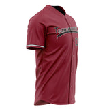 Custom Maroon Baseball Jersey (With Black Color)