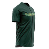 Custom Green Baseball Jersey (With Kelly Green Color)