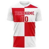 Croatia Home Inspired Soccer Jersey – Custom Name, Number & Logo