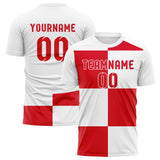 Croatia Home Inspired Soccer Jersey – Custom Name, Number & Logo