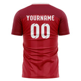 Denmark Home Inspired Soccer Jersey – Custom Name, Number & Logo
