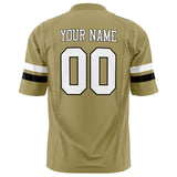 Custom Vegas Gold White Solid Colour Football Jersey