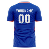 France Home Inspired Soccer Jersey – Custom Name, Number & Logo
