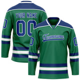 Custom Green Royal Solid Colour Hockey Jersey