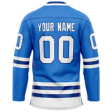 Custom Powder Blue Royal Solid Colour Hockey Jersey