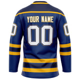 Custom Royal Gold Solid Colour Hockey Jersey