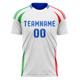 Italy Away Look Soccer Jersey – Custom Name, Number & Logo