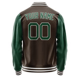 Custom Brown Green Jacket JA0101050118B21805