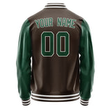 Custom Brown Green Jacket JA0101050118B31805