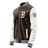 Custom Brown White Jacket JA010118011817181817