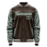 Custom Brown Blue Green Jacket JA0101270118B21827