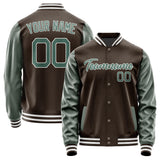 Custom Brown Blue Green Jacket JA0101270118B21827