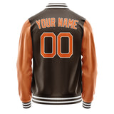 Custom Brown Orange Jacket JA0101280118B21828