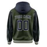 Custom Olive Navy Jacket