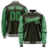 Custom Olive Emerald Green Jacket