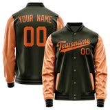 Custom Olive Orange Jacket