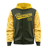 Custom Olive Gold Jacket