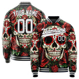 Custom Red Skull Jacket