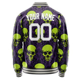 Custom Green Skull Jacket