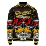 Custom Old Gold Skull Jacket
