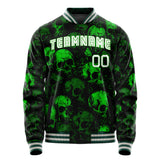 Custom Green Skull Jacket