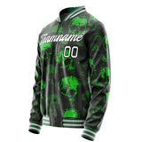 Custom Green Skull Jacket