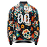 Custom Black Skull Jacket