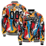 Custom Abstract Graffiti Jacket JA02240824PA004