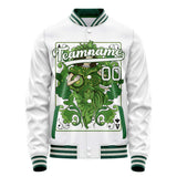 Custom Green Leaf Playing Cards Jacket